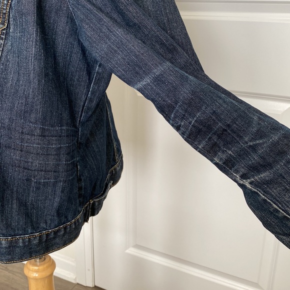 Super unique vintage huge bottom denim jacket - Picture 6 of 7